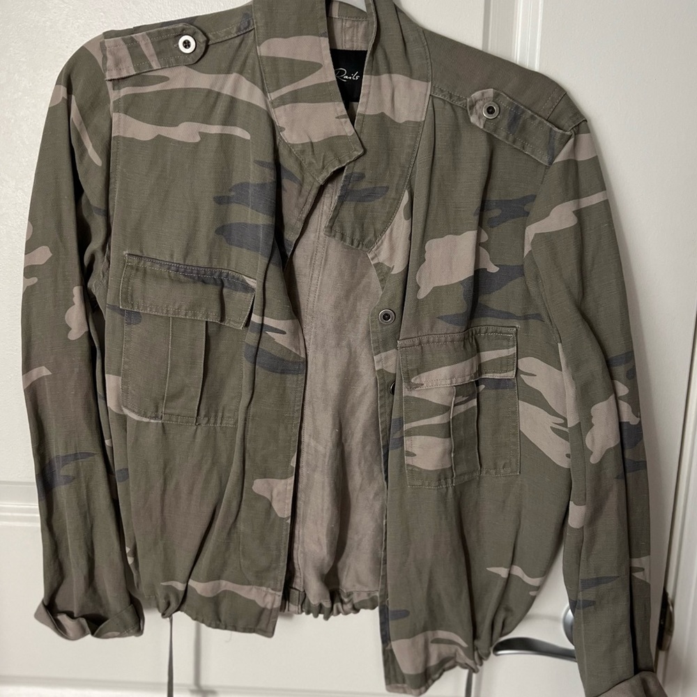 Rails Camo Lightweight Jacket, Size Xs - image 5